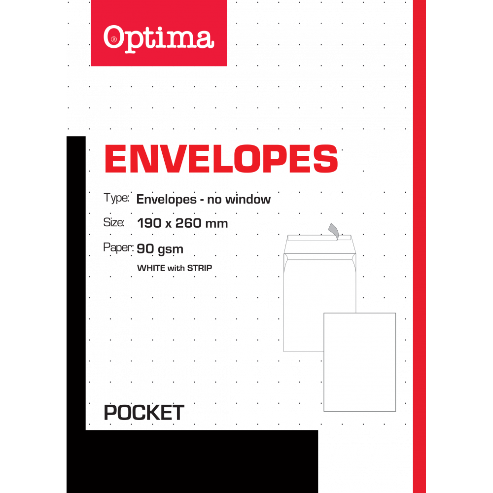 OPTIMA KOVERTA 19*26 COMPETITOR 90gr