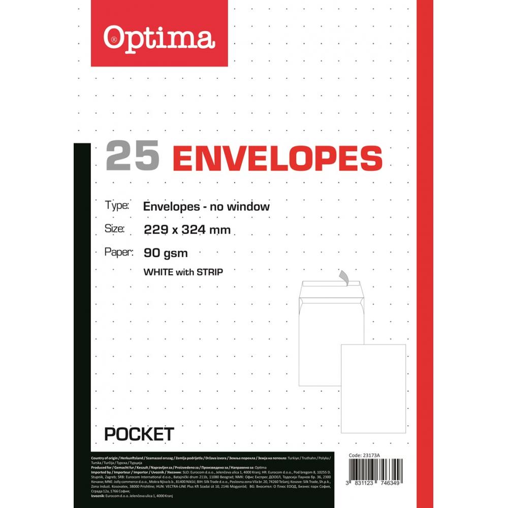 OPTIMA KOVERTA 23*33 COMPETITOR 25/1 90g