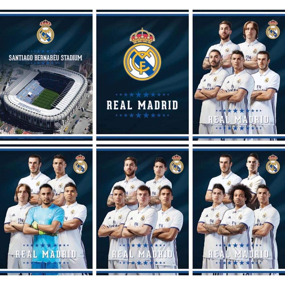 REAL MADRID SVESKA A4 LINIJA 2016