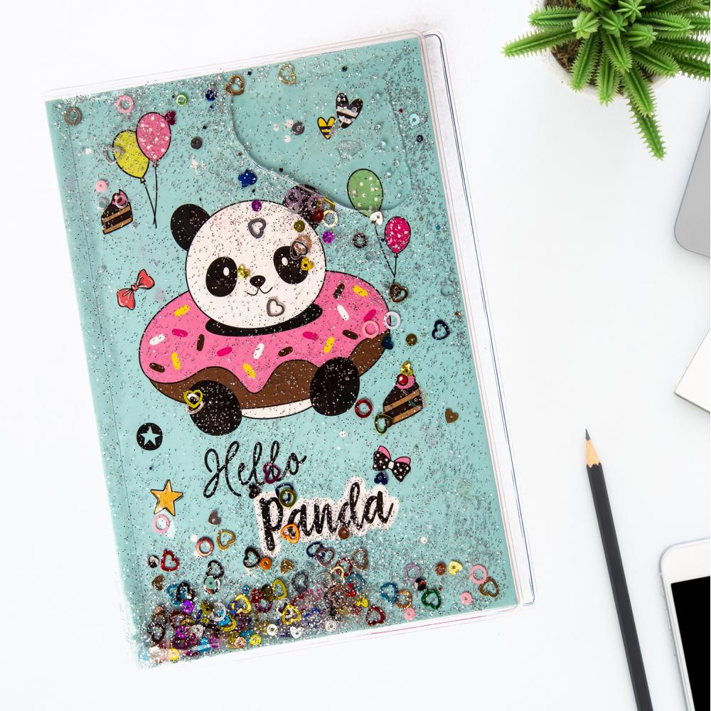 NOTES GLITER A5 60 LISTA - PANDA