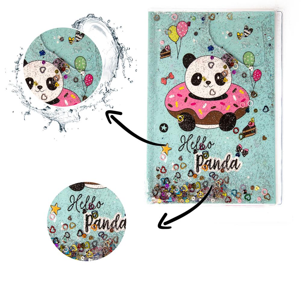 NOTES GLITER A5 60 LISTA - PANDA