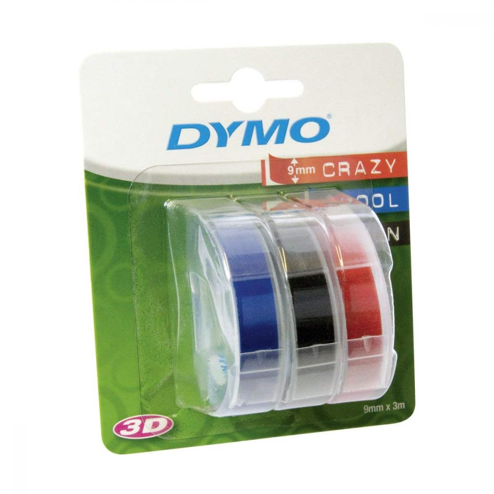 DYMO traka 3D OMEGA 9mmx3m MIX 3/1