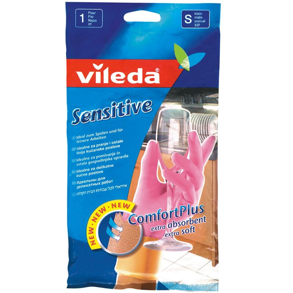 VILEDA RUKAVICE GUMENE SENSITIVE M