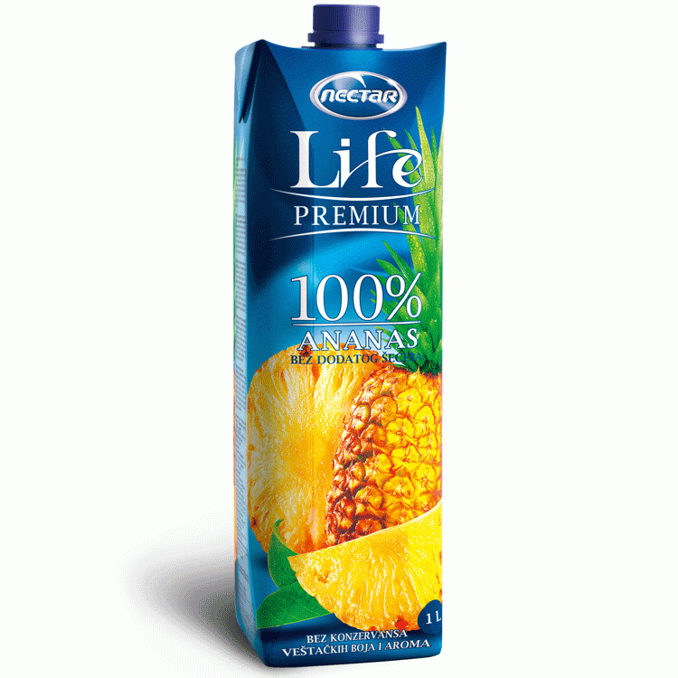 SOK NECTAR ANANAS 100% 1L