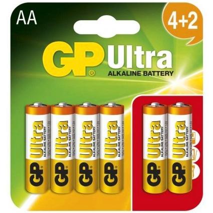 BATERIJA GP ALKALNA LR06 (AA) 6/PAK