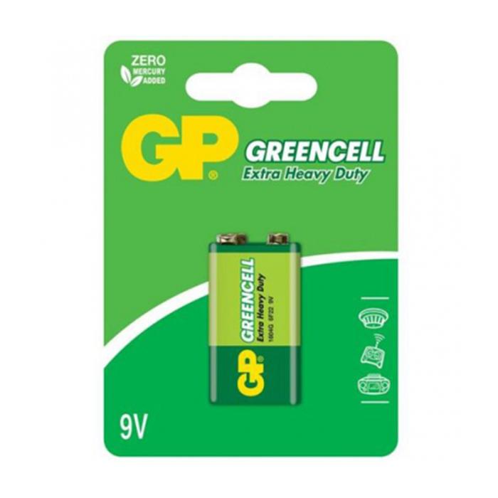 BATERIJA GP GREEN CINK 9V 1 KOM