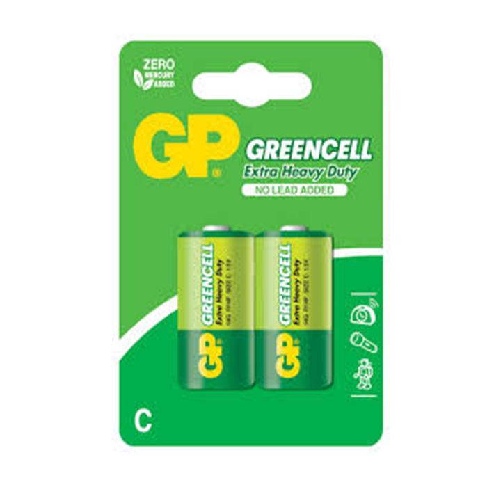 BATERIJA GP GREEN CINK R14 1.5V 2 KOM