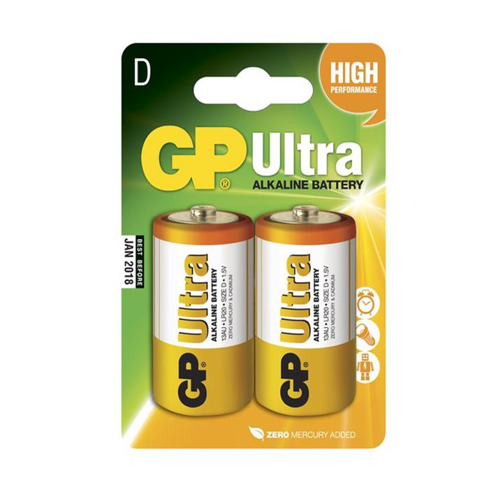 BATERIJA GP ULTRA LR20 1.5V 2 KOM