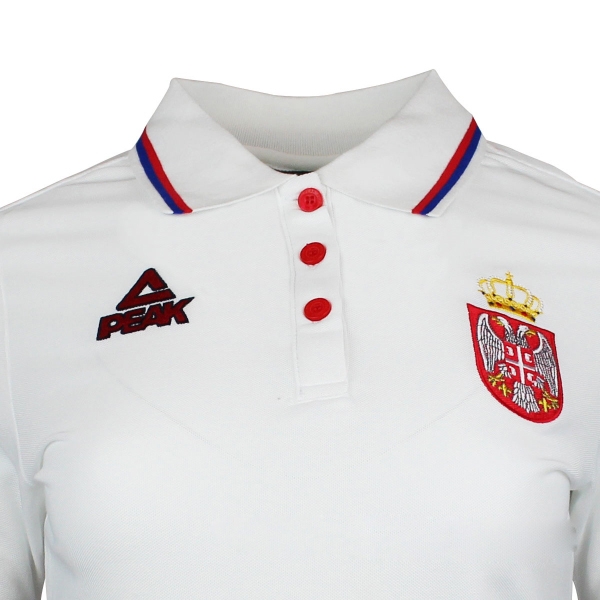 PEAK MAJICA POLO SRBIJA BELA