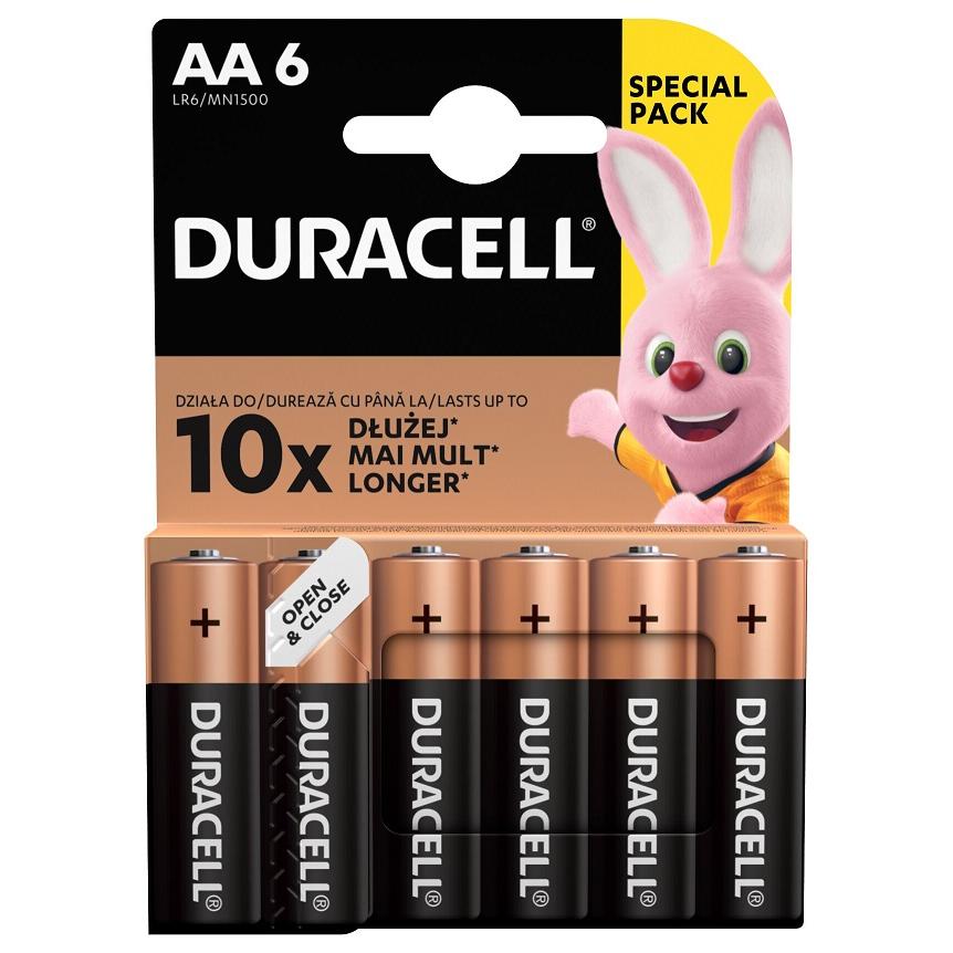 DURACELL Basic baterija AA 6kom/pak