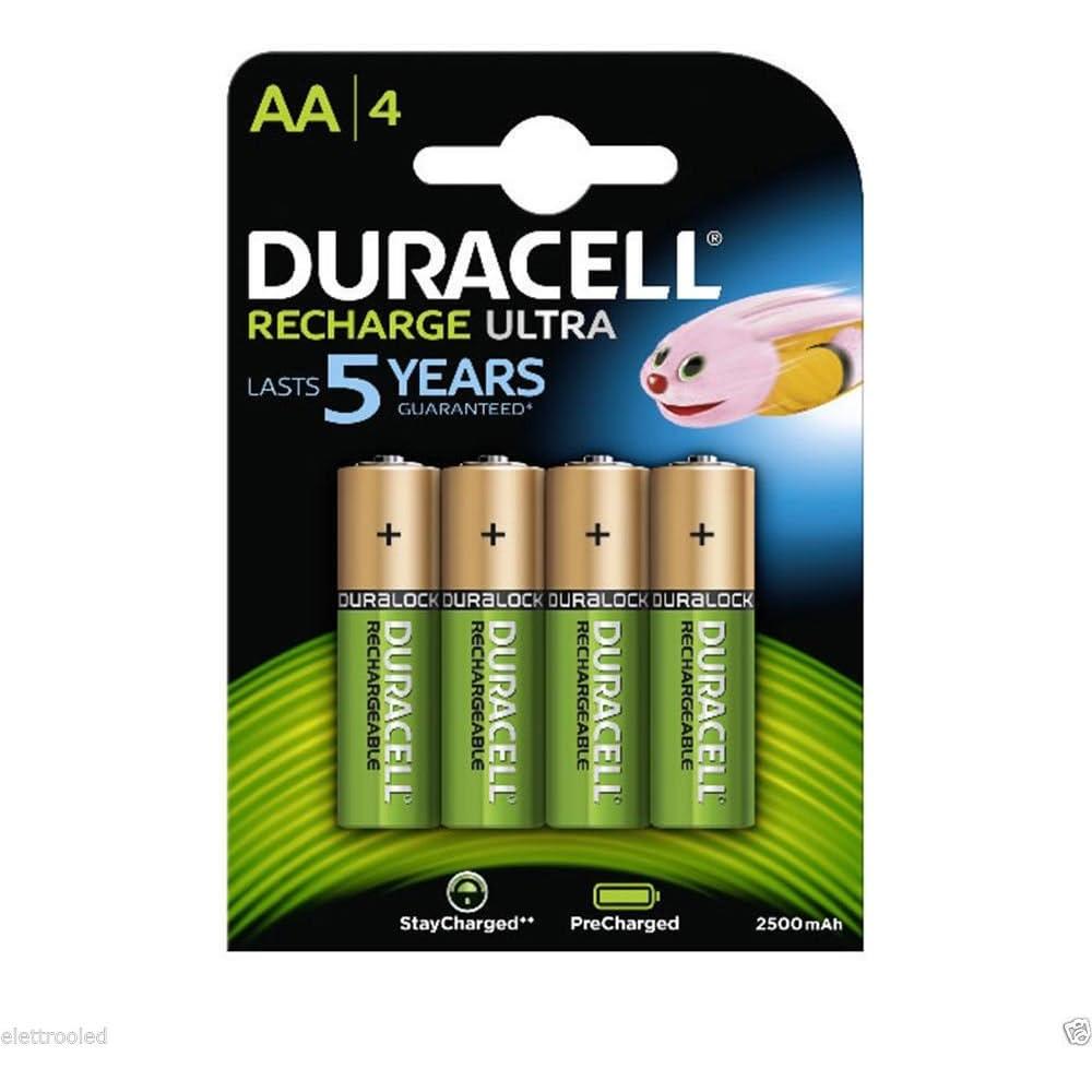 DURACELL Punjive baterije AA 4/1 2500