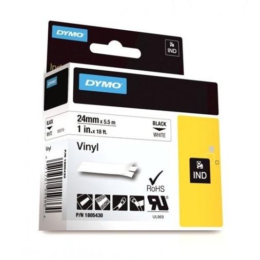 DYMO traka IND 12mm x 5.5m, crna/zuto