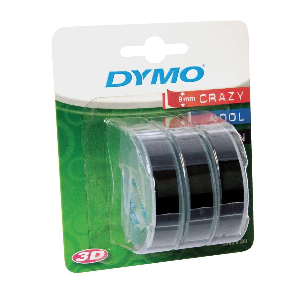 DYMO traka 3D OMEGA 9mmx3m crna 3/1