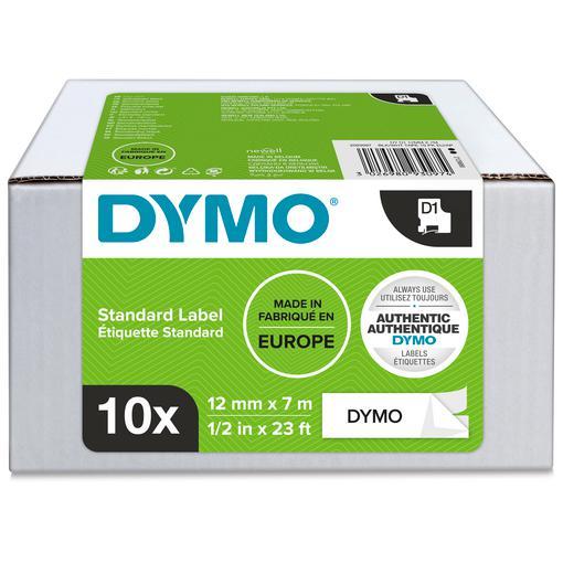 DYMO traka D1 12x7 crna/belom 8+2 PROMO