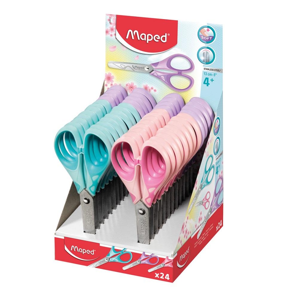 MAPED makaze SKOLA Soft Pastel 13cm