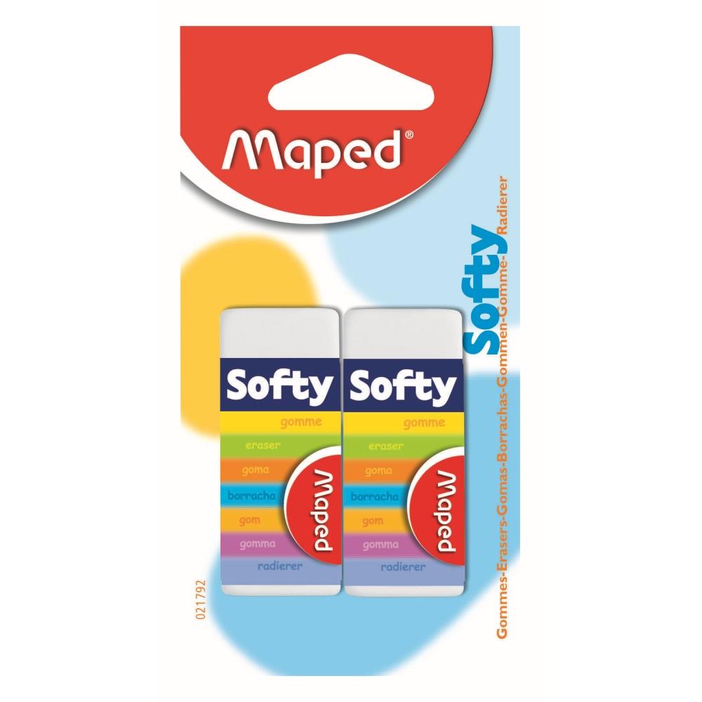 MAPED gumica SOFTY 1/2 blister