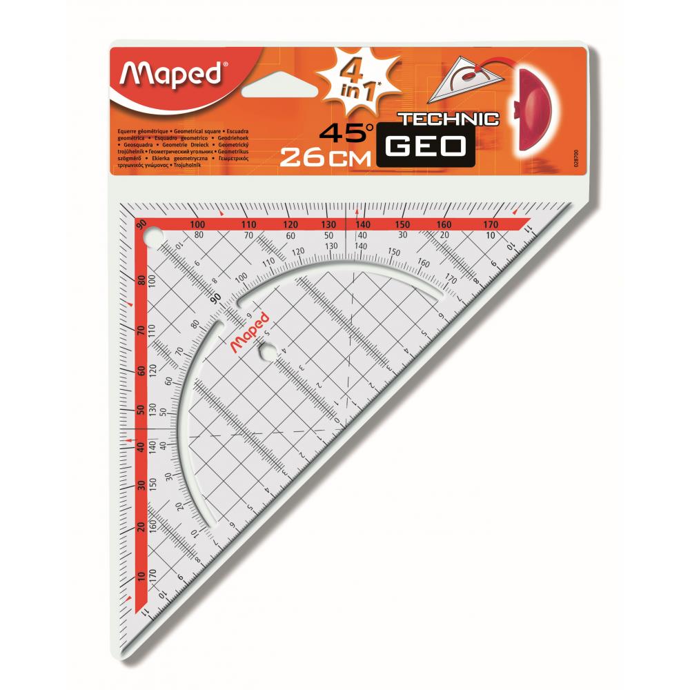 MAPED trougao geometrijski 26 cm