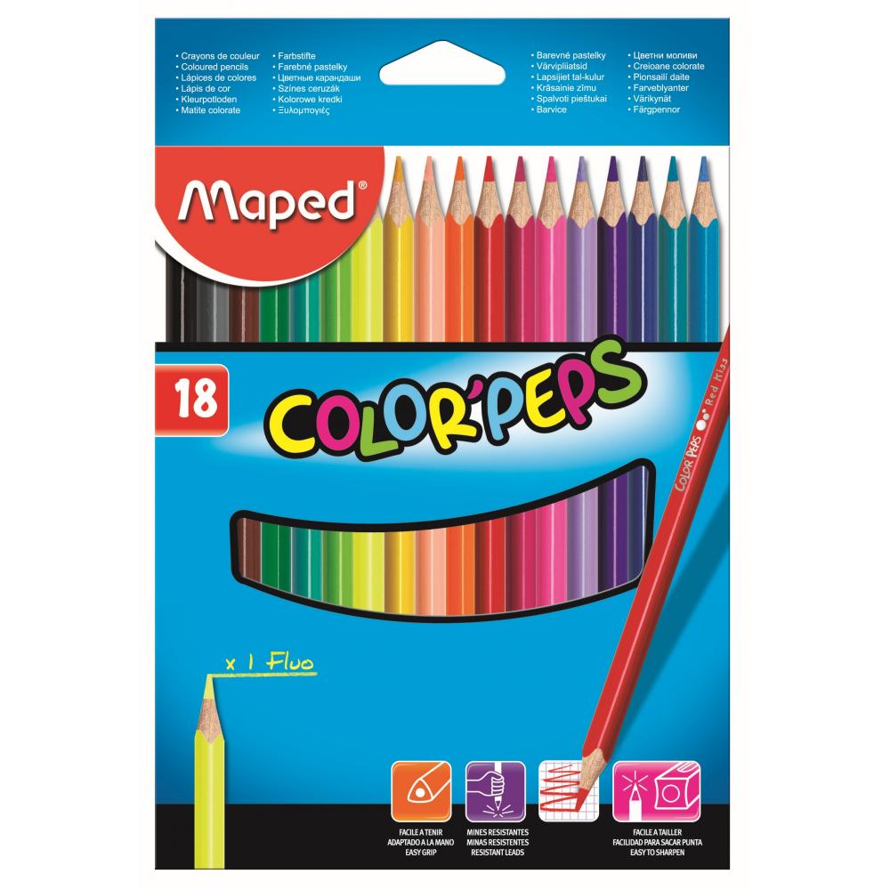 MAPED bojice COLOR PEPS 1/18