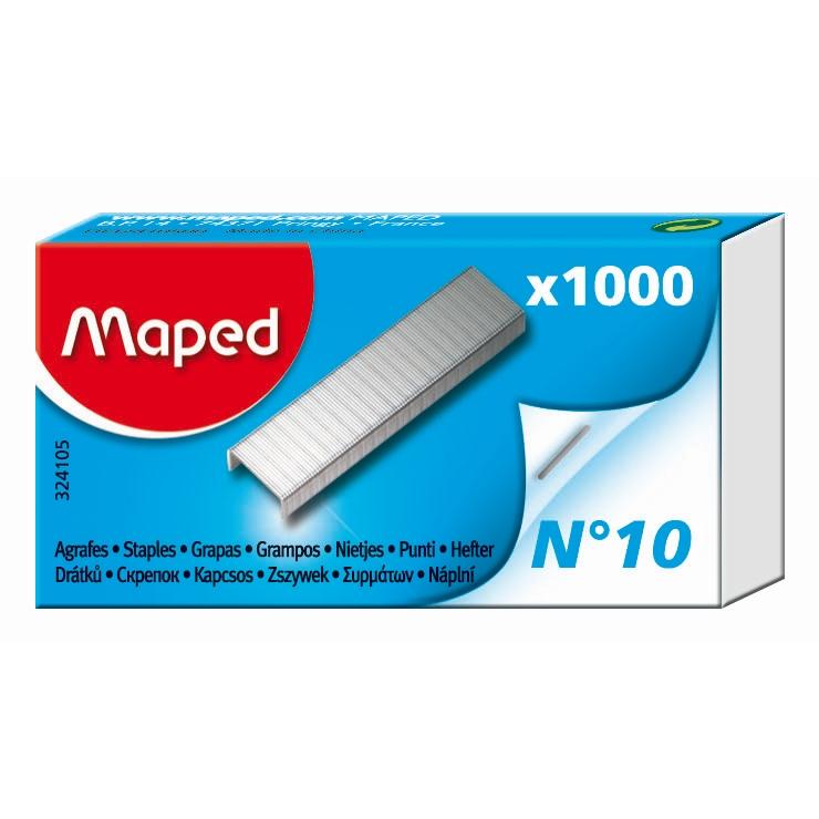 MAPED klamerice No10 box1000