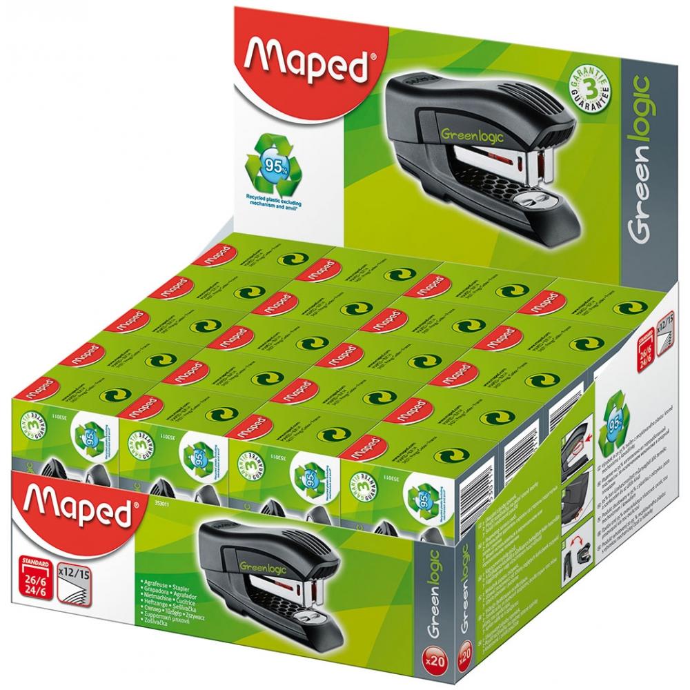 MAPED heftalica Greenlogic Mini 24 1/20