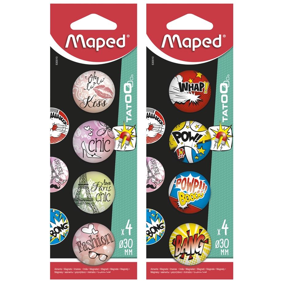 MAPED magneti TATOO 4/1 blister