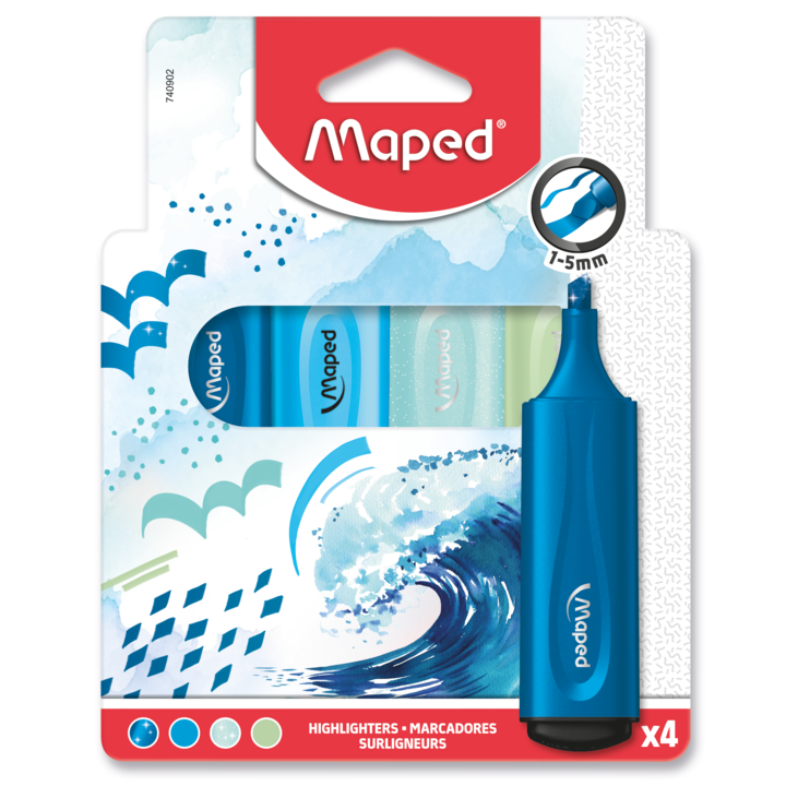 MAPED text marker FLUO PEP'S 1/4 Jungle