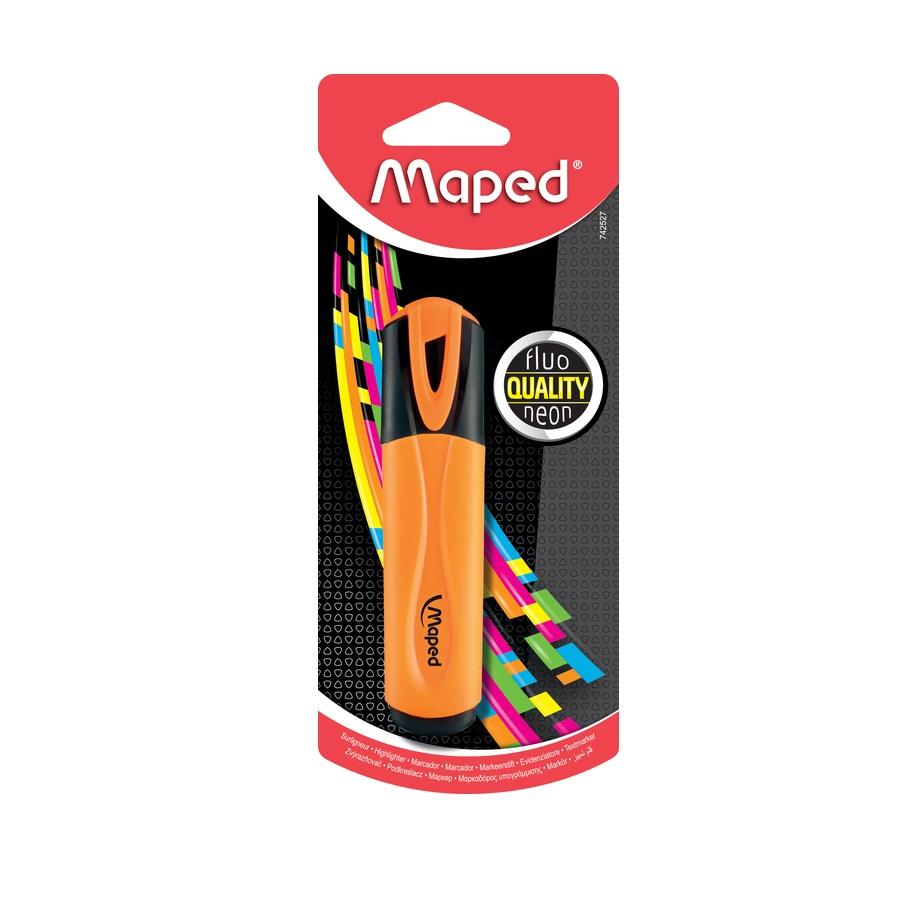 MAPED text marker FLUO PEP'S 1/1 blister