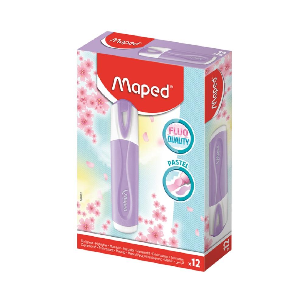 MAPED signir PASTEL ljubicasti 1/12