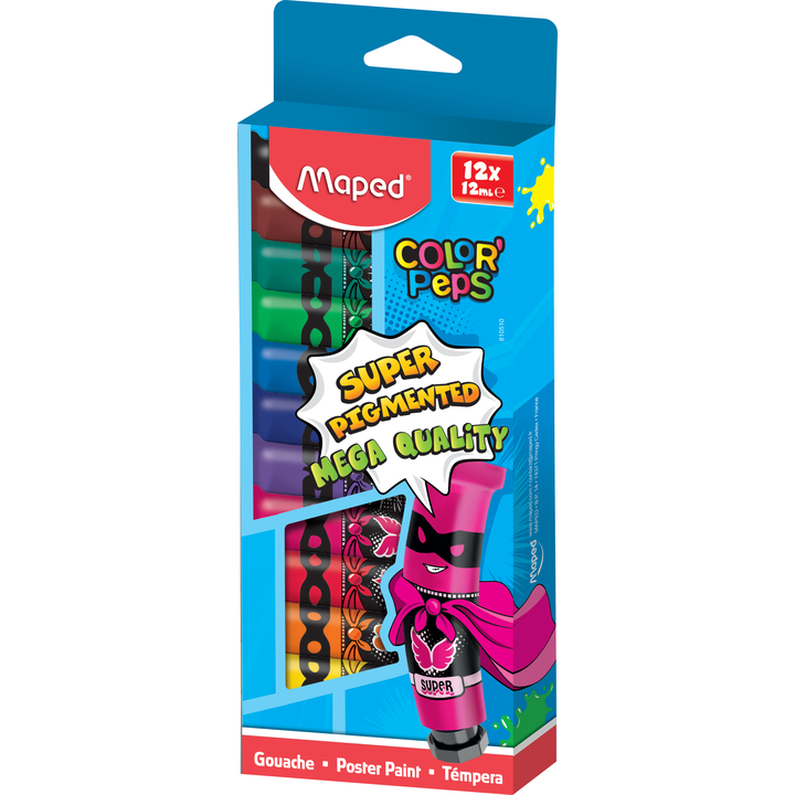 MAPED tempere COLOR PEPS 12ml 1/12