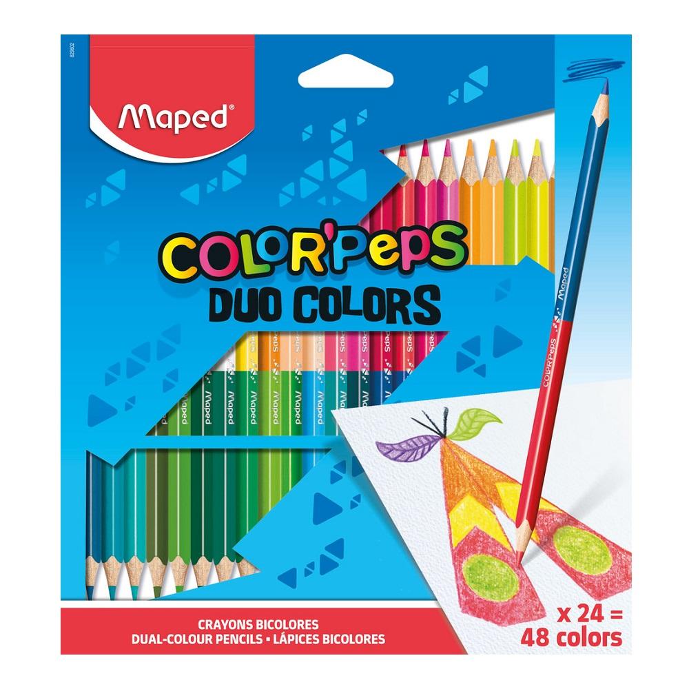 MAPED bojice COLOR PEPs  DUO 24/48