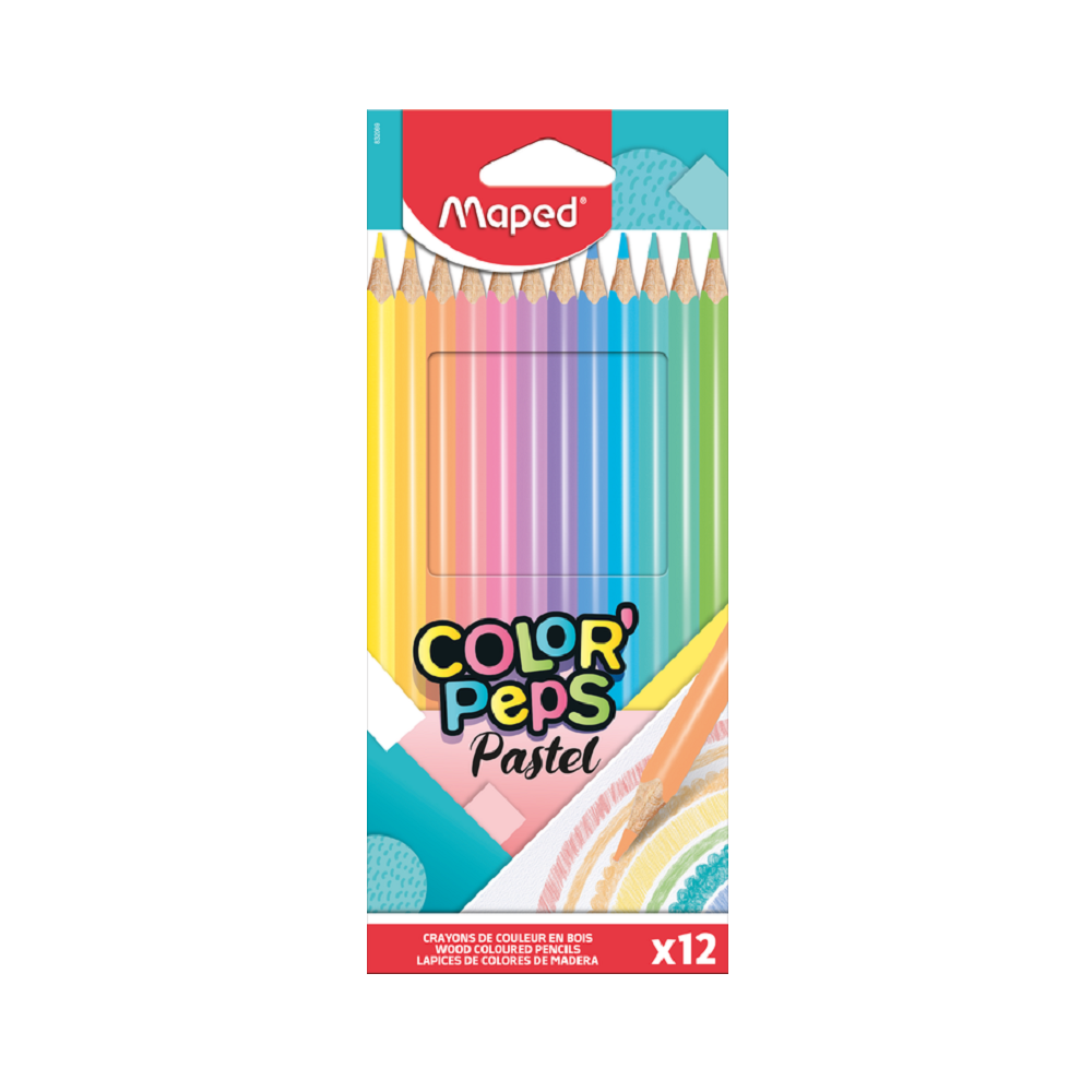 MAPED bojice Color Peps PASTEL 1/12