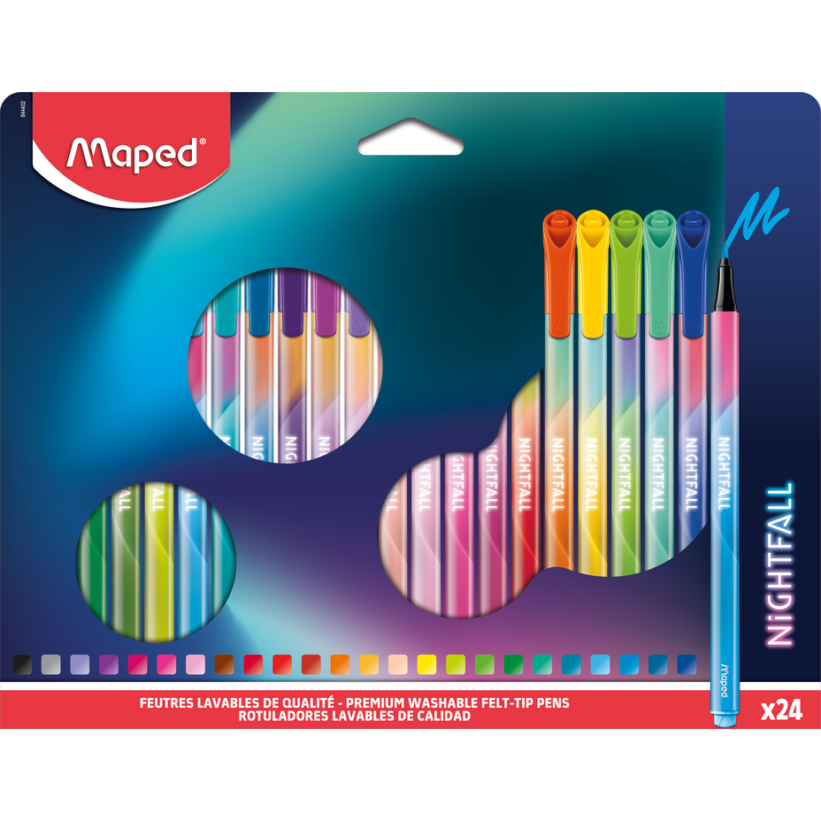 MAPED flomaster NIGHTFALL 24