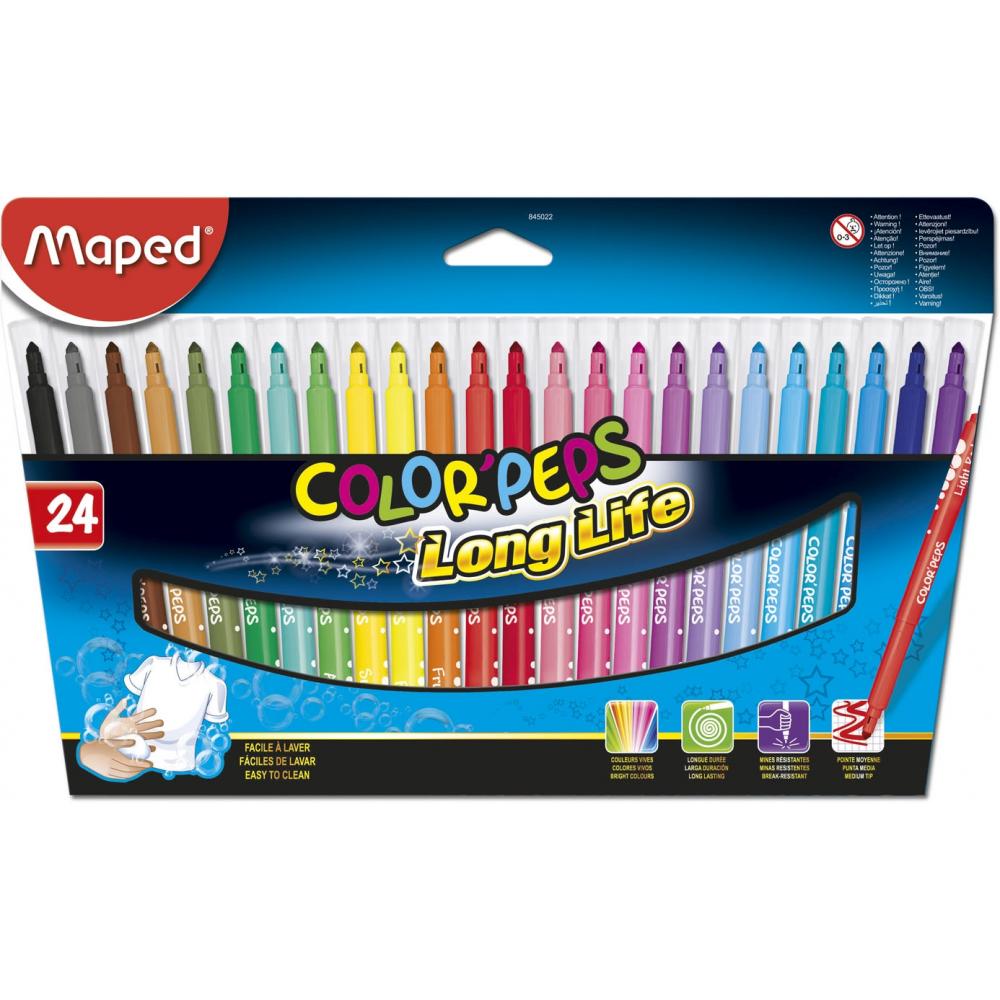 MAPED flomaster COLOR PEPS 24