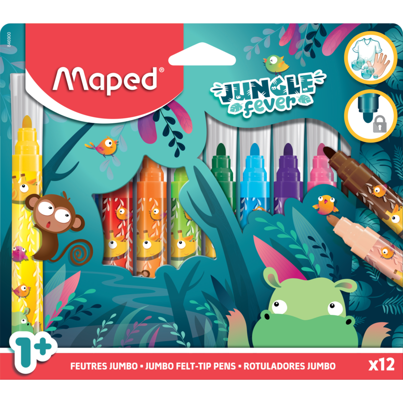 MAPED flomaster JUNGLE MAX 12