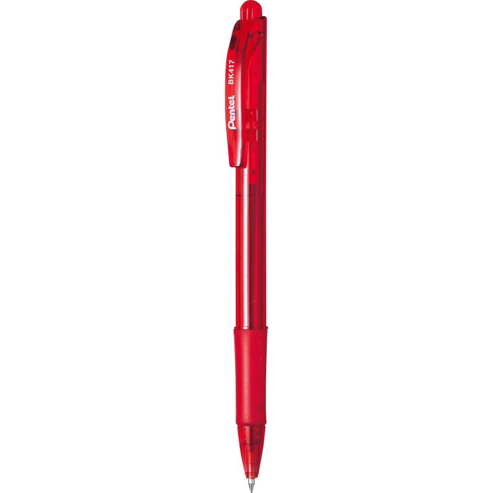 PENTEL hemijska olovka BK-417 crvena