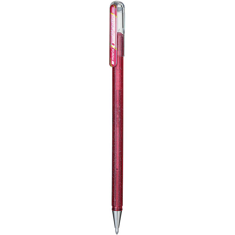 PENTEL Gel olovka Dual Metalic pink