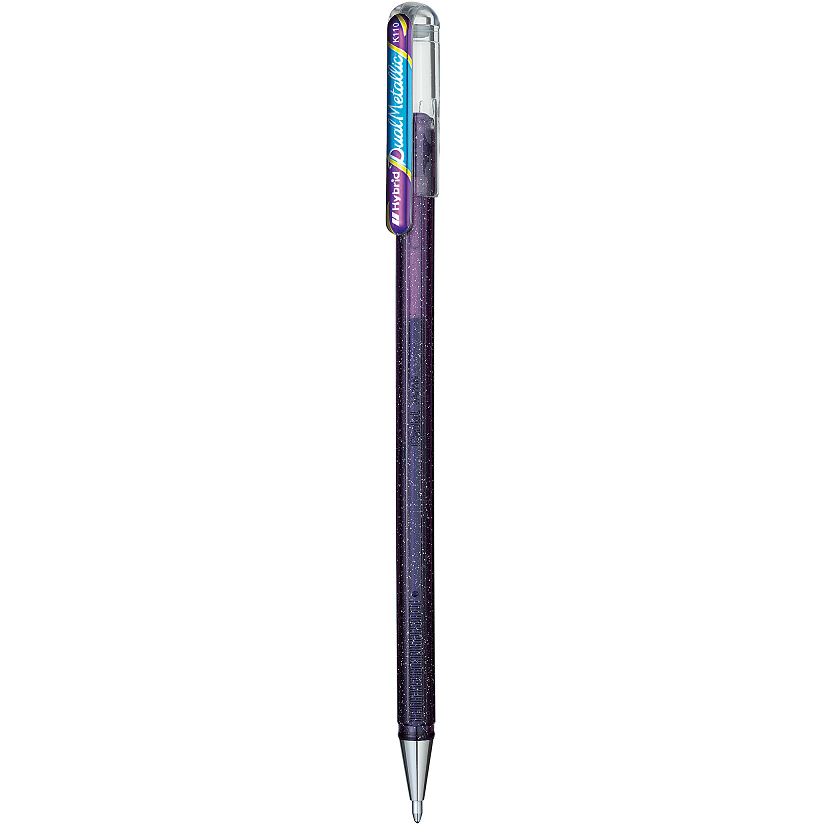 PENTEL Gel olovka Dual Metalic violet