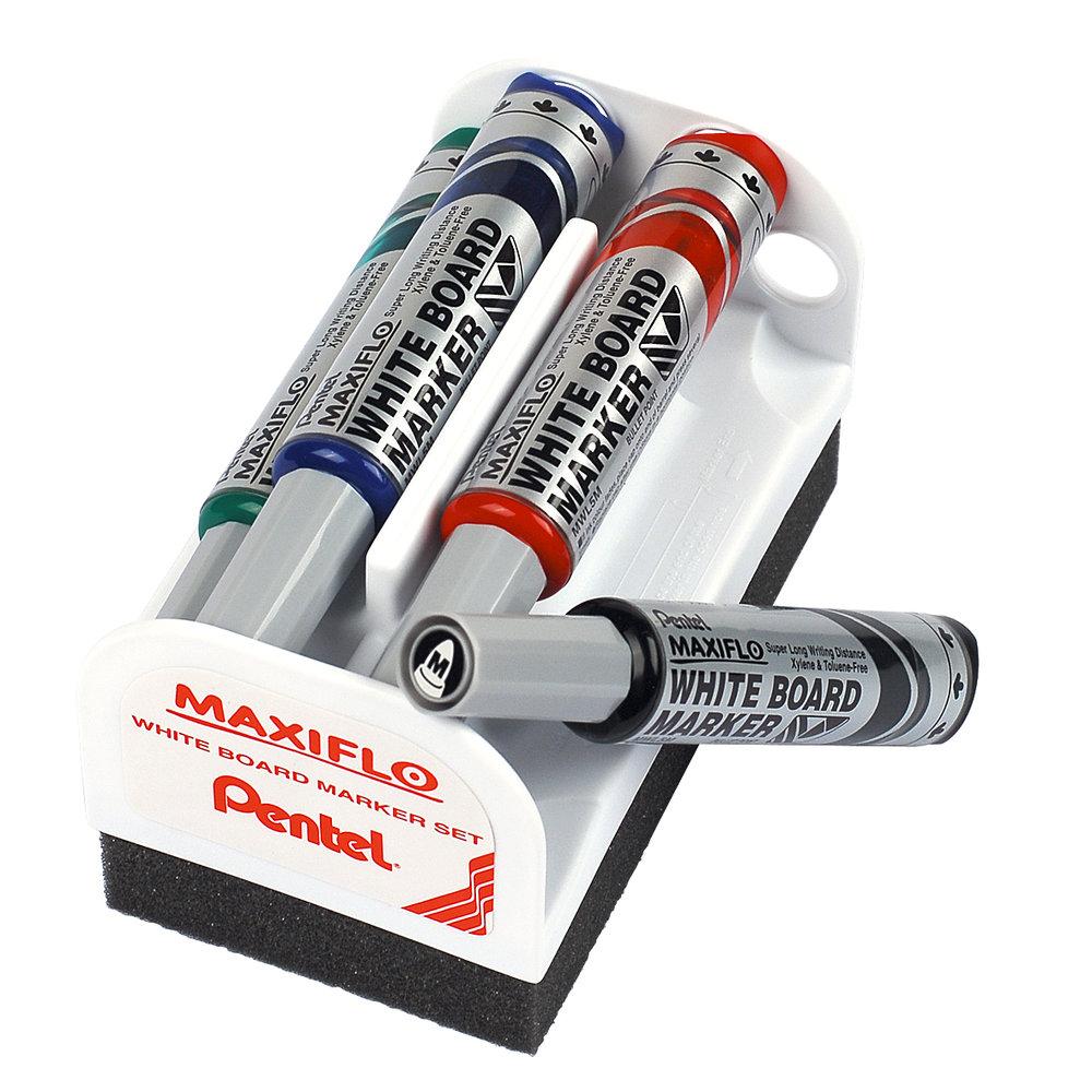 PENTEL set whiteboard markera 6mm