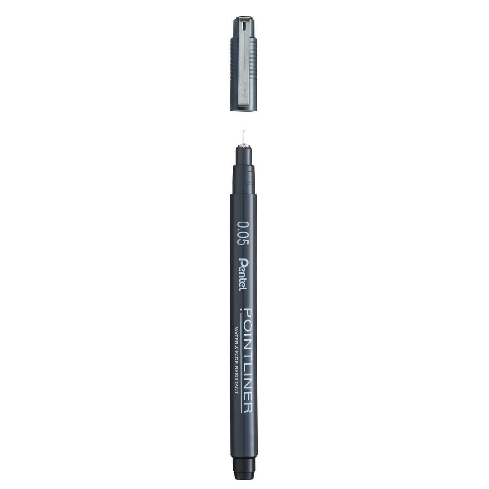 PENTEL fineliner POINTLINER crni 0,05