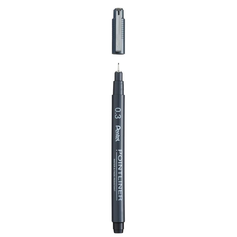 PENTEL fineliner POINTLINER crni 0,3