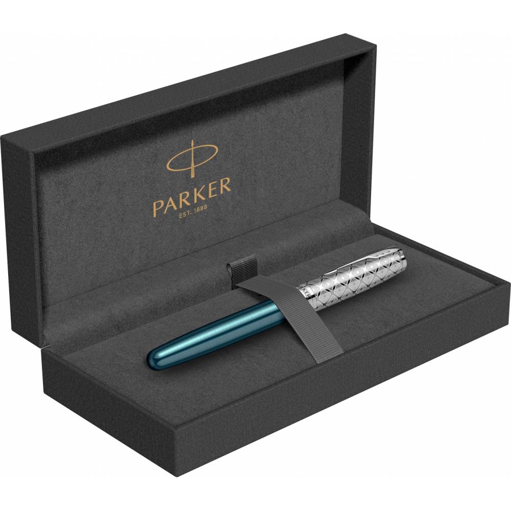 PARKER Royal NP SONET Blue CT 18K zlato 