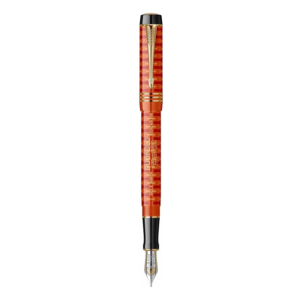 PARKER Royal NP DUOFOLD 100th Red M GT