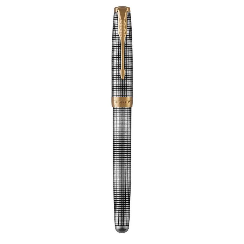 PARKER Royal NP SONET Silver Chisel 18K