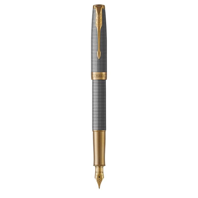 PARKER Royal NP SONET Silver Chisel 18K