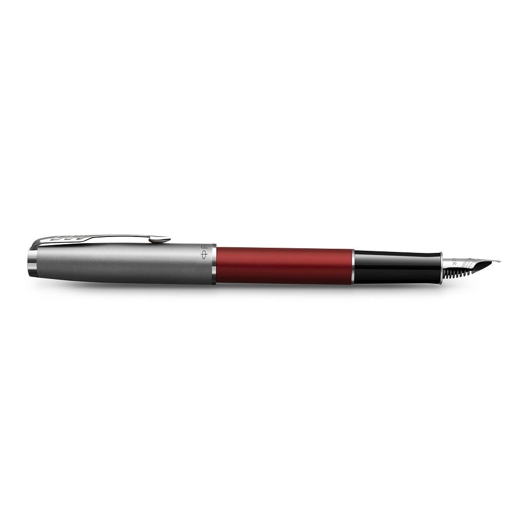 PARKER Royal NP Sonet Silver Red CT F