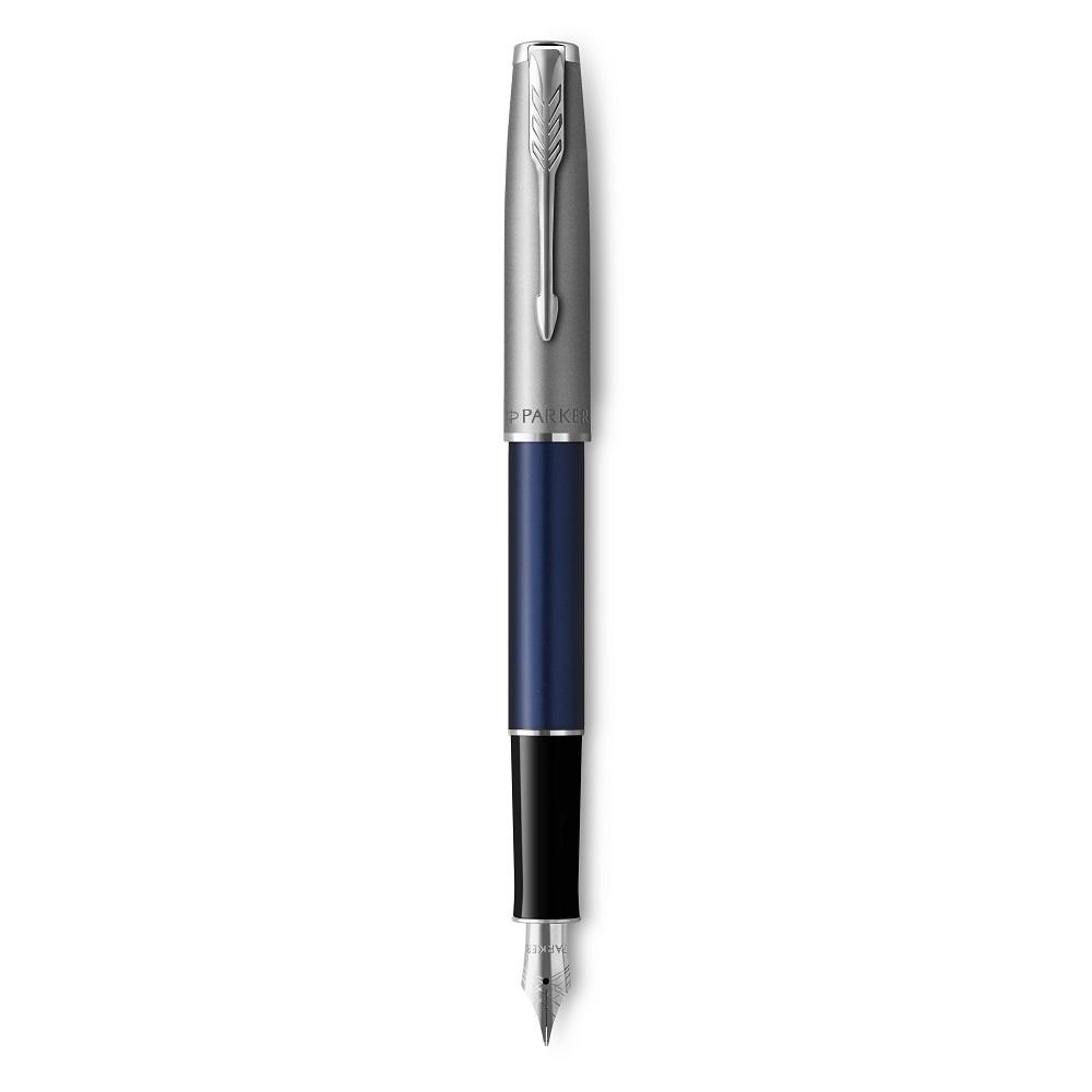 PARKER Royal NP Sonet Silver Blue CT F