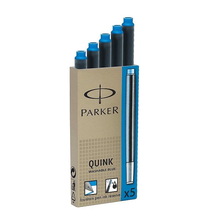 PARKER patrone QUINK Wash. Blue 1/5