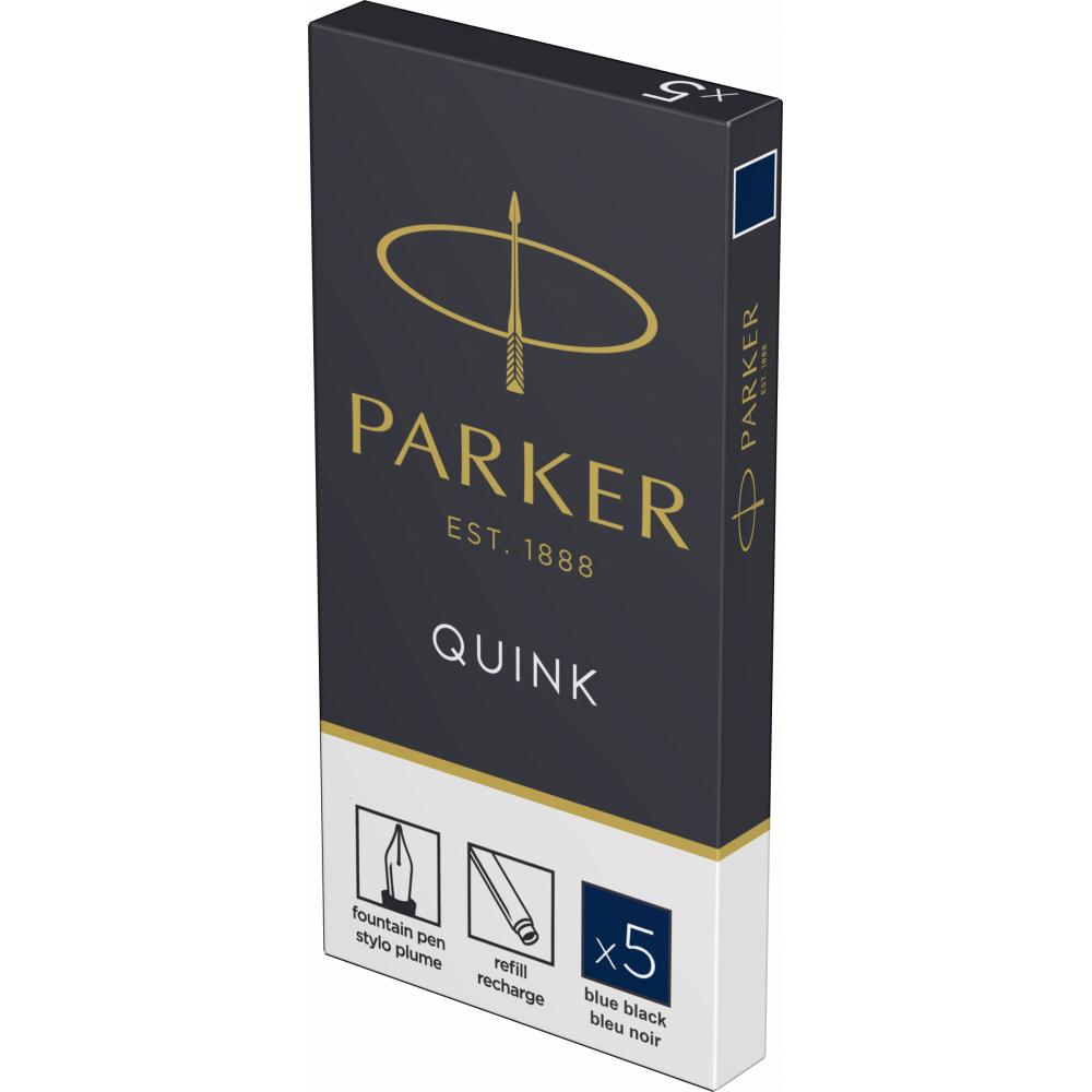 PARKER patrone QUINK Perm. Teget 1/5 BL