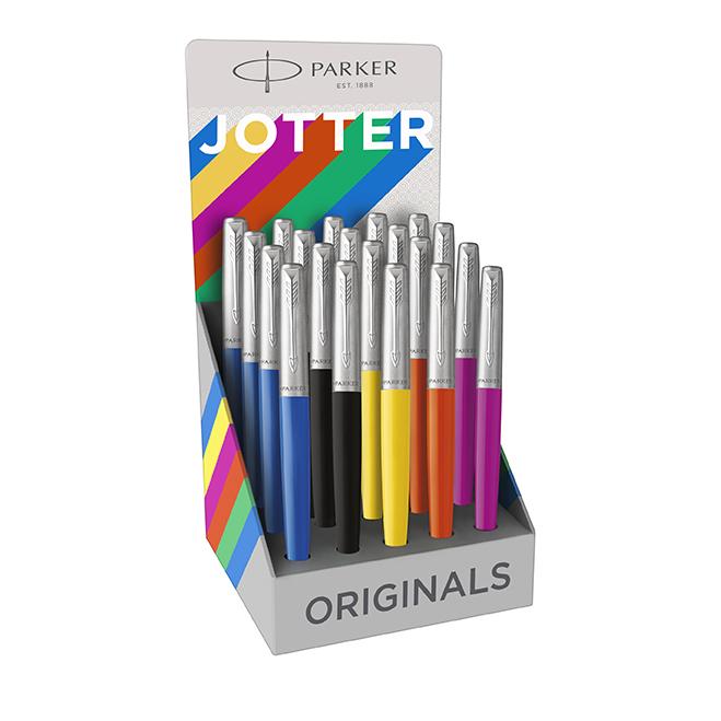 Parker naliv pero JOTTER displej 20/1