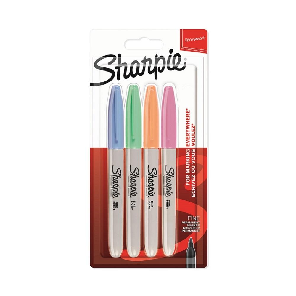 SHARPIE set markera PASTEL 4/1 blister